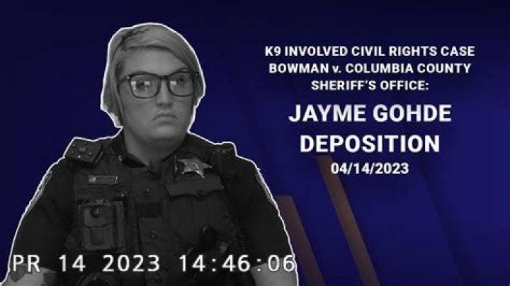 Jayme Gohde: Examining a Controversial Incident Involving a Columbia County Deputy