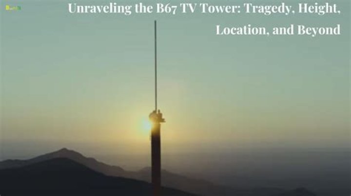 The b67 TV Tower: Exploring California's Forgotten Giant and Its Film Connection